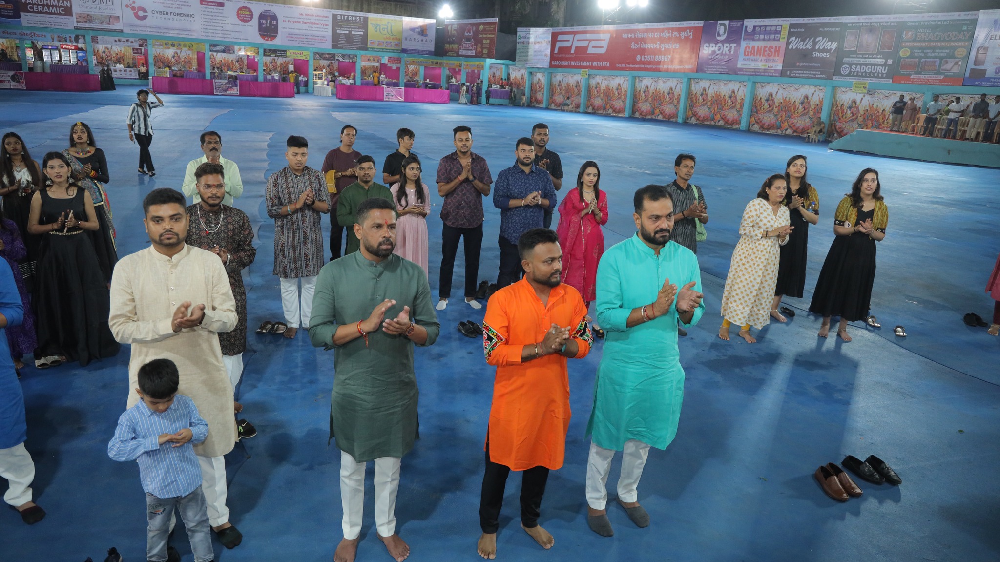 તા.૦૭-૧૦-૨૦૨૪ ના રોજ બારડોલીના લોટસ ગ્રુપ ખાતે નવરાત્રી ઉત્સવ ૨૦૨૪ નો ૫ મો દિવસ ઉજવાયો.